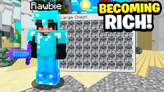 THIS IS THE BEST WAY TO BECOME RICH OP  Minecraft Skyblock  TheArchon Origins [upl. by Lemahs]