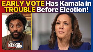 Early Voting BOMBSHELL Has Kamala in TROUBLE Before Election Day [upl. by Nnairak]