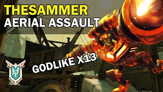 TheSammer Ruckus Paladins Competitive Master AERIAL ASSAULT  Godlike X13 [upl. by Weslee]