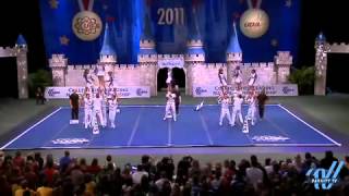 University of Kentucky 2011 UCA cheerleading routine [upl. by Haslam]