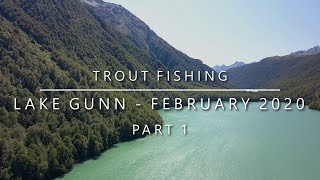 Lake Gunn Trout Fishing  February 2020  Part 1 020 [upl. by Bat]