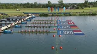 Mens Eight Rowing Heats Highlights  London 2012 Olympics [upl. by Ladnor]