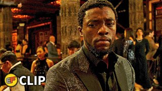 Casino Fight Scene  Black Panther 2018 Movie Clip HD 4K [upl. by Nnhoj]