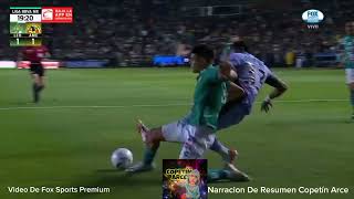 Resumen León Vs América  4tos de final de ida  Liga MX [upl. by Aicirtam872]