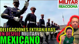 MILITAR COLOMBIANO reacciona A DELEGACIONES EXTRANJERAS en DESFILE MILITAR MEXICANO 2023 [upl. by Bedad]