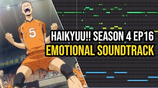 Haikyuu S4 Episode 16 OST  Tanakas Rising  Back Together HQ Cover [upl. by Germain]