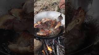 Fry meat pork shorts porkcutletthaifoodiemukbang food foodie thaistreetfood eating thaifood [upl. by Takeo390]