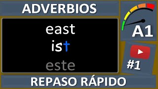 Inglés ADVERBIOS A1 1° parte Repaso solo en inglés [upl. by Tyler]