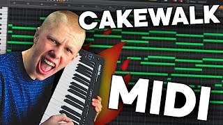 Best Midi Tutorial CAKEWALK BY BANDLAB So EASY [upl. by Moriyama]