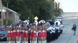 Jefferson City Jays Band 9192014 Marching into the Stadium [upl. by Octavian]