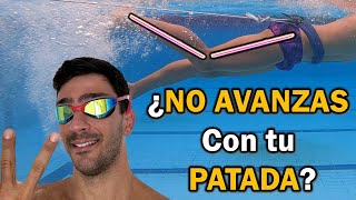 Como MEJORAR la PATADA de CROL en NATACION [upl. by Rafaelof]