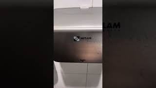 Hand Dryer 93 Metlam EcoFast  ALDI  Warners Bay NSW [upl. by Mansoor]