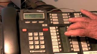 Nortel Norstar Button Inquiry  Phone System Programming Los Angeles [upl. by Grekin]