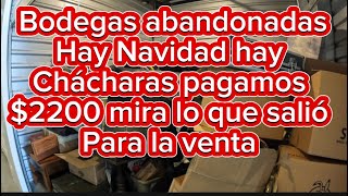 Bodegas abandonadas aquí en USA pagamos 2200 por dos [upl. by Joyce711]