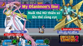 Digimon Offline  Tailmon Gatomon lên Ophanimon  Digital Tamers 2 [upl. by Elconin]