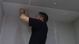 PVC Ceiling Panels  Cladding Installation [upl. by Evangelist194]