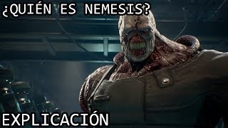 ¿Quién es Nemesis EXPLICACIÓN  Nemesis de Resident Evil y su Origen EXPLICADO [upl. by Edualc]