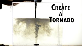 Create a Mini Tornado at Home  Easy DIY Water Vortex [upl. by Piers618]