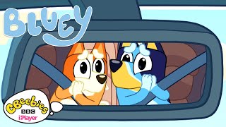 Bluey and Bingos Driving Games 🚗  CBeebies [upl. by Sadinoel]