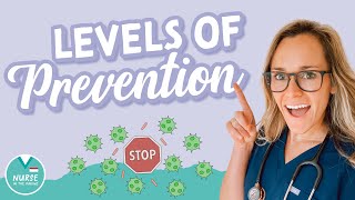 Levels of Prevention in Nursing amp Public Health [upl. by Adnole]