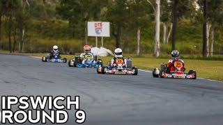 Ipswich Kart Club Round 9 Highlights Race Day 2015  125 TAG Restricted Light [upl. by Petrie745]