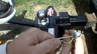 Harbor Freight 10k WeightDistributing Hitch Review Item 61720 [upl. by Aneele]