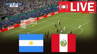 Argentina vs Peru EN VIVO  FIFA World Cup Qualifiers 2026  Match Live Steaming [upl. by Bysshe289]