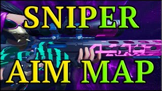 Fortnite Sniper Aim Map  Fortnite Creative Map  285638080583 [upl. by Eilrac]