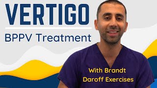 Vertigo Treatment at Home for BPPV Benign Paroxysmal Positional Vertigo  Brandt Daroff Exercises [upl. by Hgielra119]