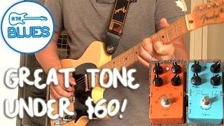 Caline Overdrive Pedal Comparison and Stacked Together [upl. by Zea511]