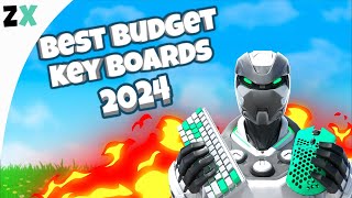 BEST BUDGET keyboards for Fortnite 2024 [upl. by Hatty341]