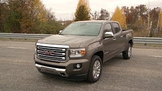 ► 2015 GMC Canyon  WORLD PREMIERE [upl. by Kaslik]