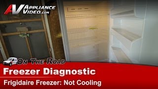 Frigidaire Freezer Repair  Not Cooling [upl. by Schreck902]