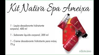 Kit Nativa Spa Ameixa O Boticário [upl. by Llibyc437]