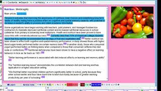 Incremental reading Nutrition from Wikipedia SuperMemo 17 [upl. by Yticilef]