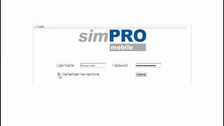 How to Log into simPRO Mobile Forms Portal [upl. by Zelle367]