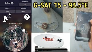 DD Free DTH Signal Setup at home Satellite Finder Pro 2021 App [upl. by Alil]