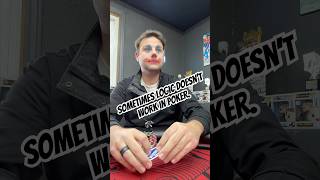 No matter how much you think about it your gut is usually the right call poker pokervlog [upl. by Sarchet]