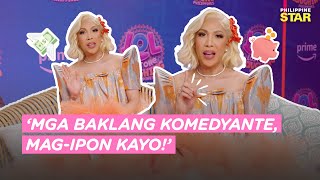 TV hostcomedian Vice Ganda shares money advice to fellow comedians [upl. by Ardnazxela]