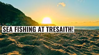 Cardigan Bay Sea Fishing at Tresaith Beach in West Wales [upl. by Belda589]