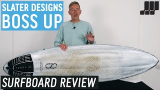 Slater Designs Boss Up Surfboard Review [upl. by Velick]