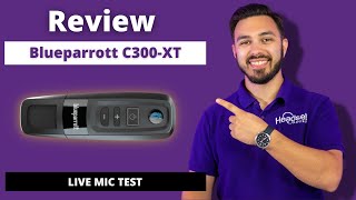 Blueparrott C300 XT Review  Mic Test [upl. by Ellezaj472]