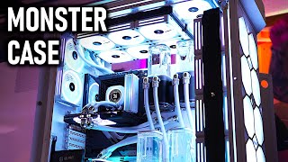 32 Fan Overkill Case for Water Cooling  Corsair Computex 2024 [upl. by Nnylav]