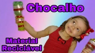 CHOCALHO COM MATERIAL RECICLÁVEL  Vitoria Rebouças [upl. by Flip54]