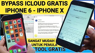 Full Gratis Bypass iCloud iPhone Support iPhone 6  iPhone X [upl. by Parks]