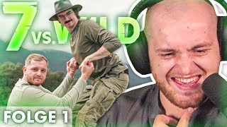 😱😂TRYMACS reagiert auf 1 FOLGE 7vsWILD in KANADA  Trymacs Stream Highlights [upl. by Rednaeel]