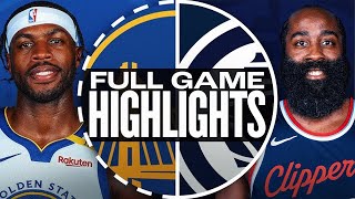 WARRIORS vs CLIPPERS FULL GAME HIGHLIGHTS  October 28 2024  Clippers vs Warriors Highlights 2K25 [upl. by Neeron401]