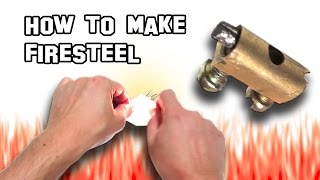 How to Make a Survival Fire Steel for Survivor Tips amp Tricks [upl. by Armahs]