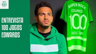 Entrevista a Edwards 100 jogos [upl. by Ahsaek]