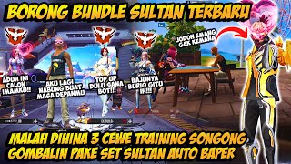 PRANK GLOBAL TAMPILAN BOT DIHINA MISKIN CEWE TRAINING GOMBALIN PAKE BUNDLE SERBA EMAS SAMPE BAPER [upl. by Kling]